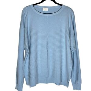 Allie Rose long sleeve Women's Blue Sweater XL